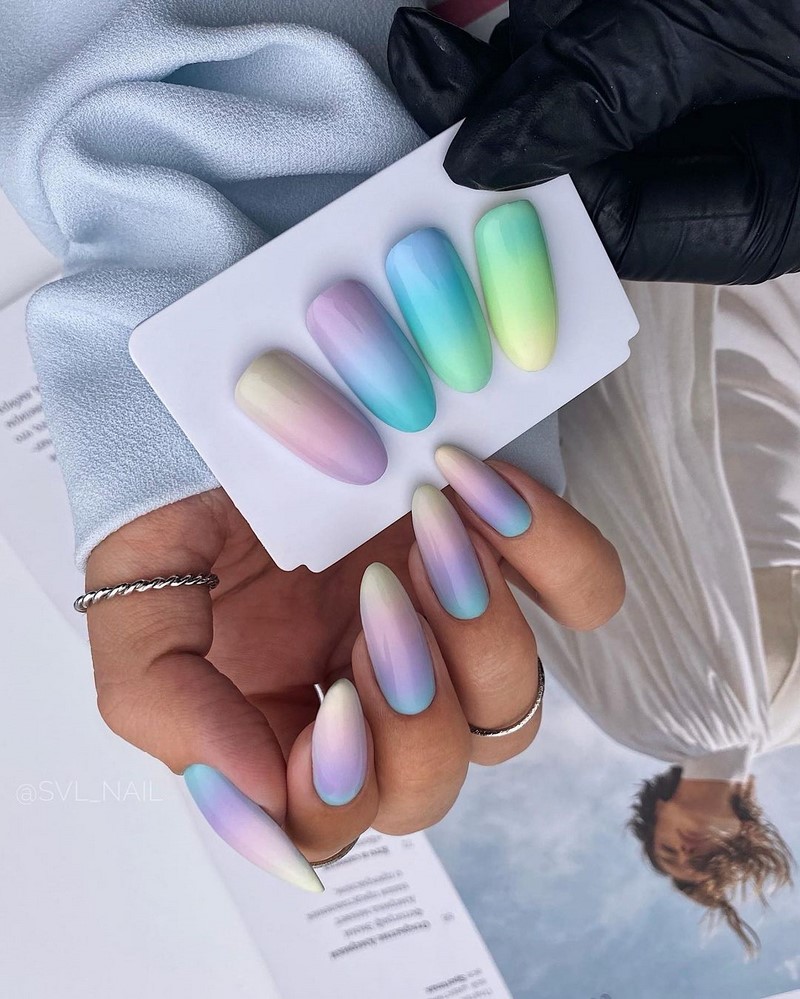 Красивый маникюр омбре 2026: фото, идеи, новинки, тренды