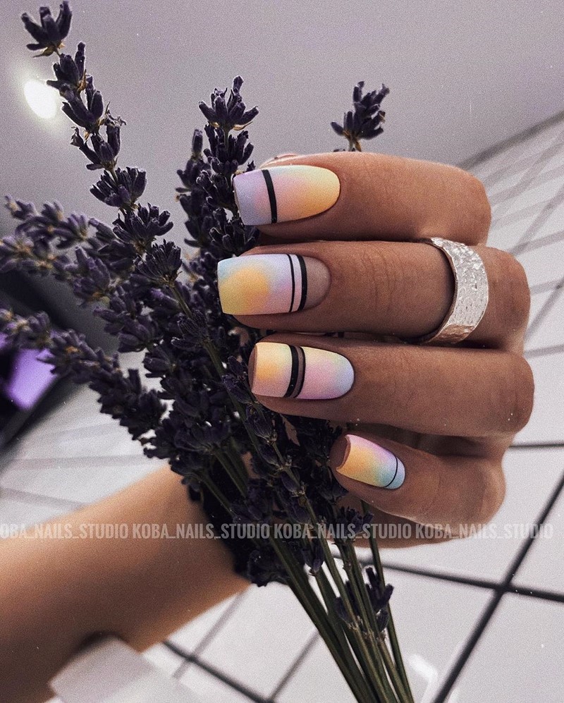 Красивый маникюр омбре 2026: фото, идеи, новинки, тренды