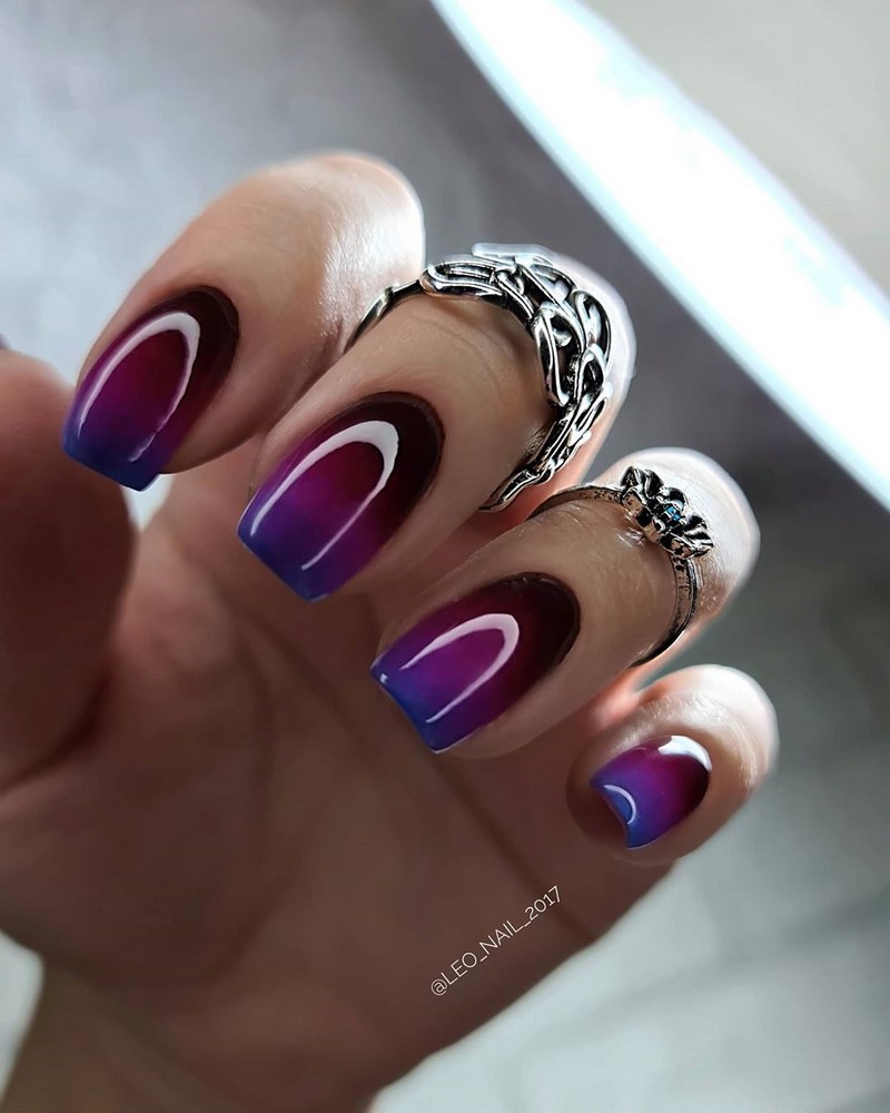 Красивый маникюр омбре 2026: фото, идеи, новинки, тренды