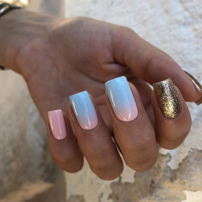 Красивый маникюр омбре 2026: фото, идеи, новинки, тренды