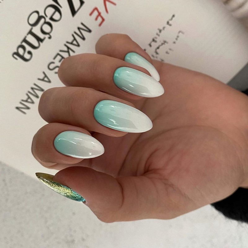 Красивый маникюр омбре 2026: фото, идеи, новинки, тренды