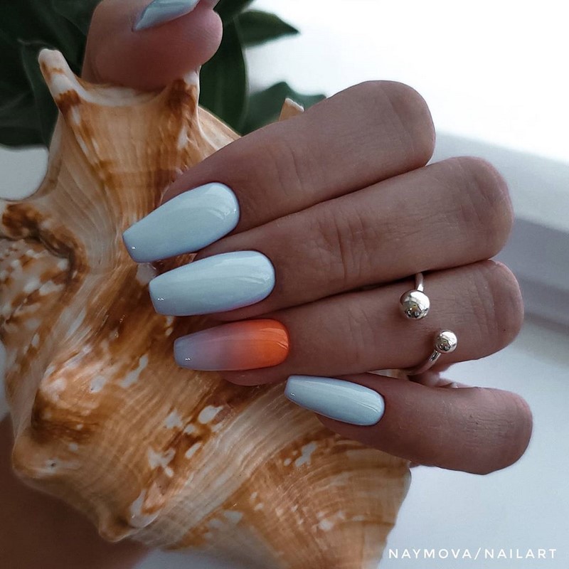 Красивый маникюр омбре 2026: фото, идеи, новинки, тренды