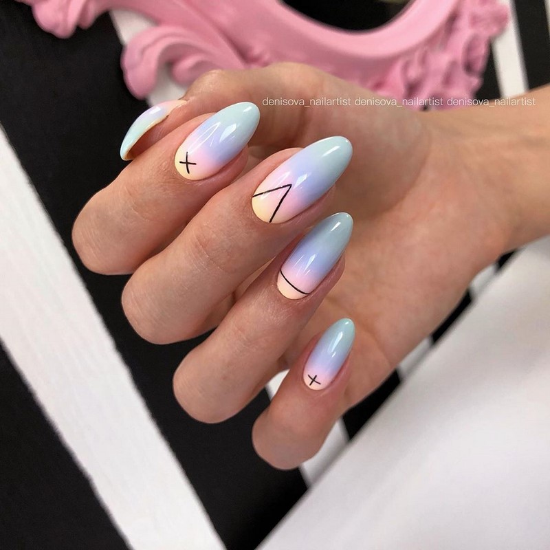 Красивый маникюр омбре 2026: фото, идеи, новинки, тренды