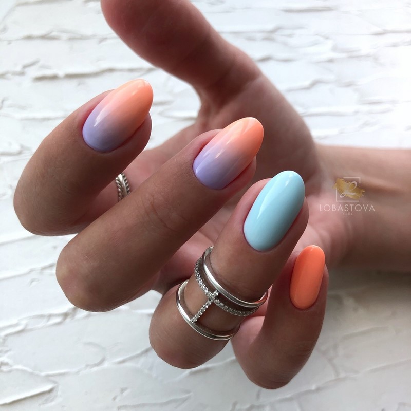 Красивый маникюр омбре 2026: фото, идеи, новинки, тренды
