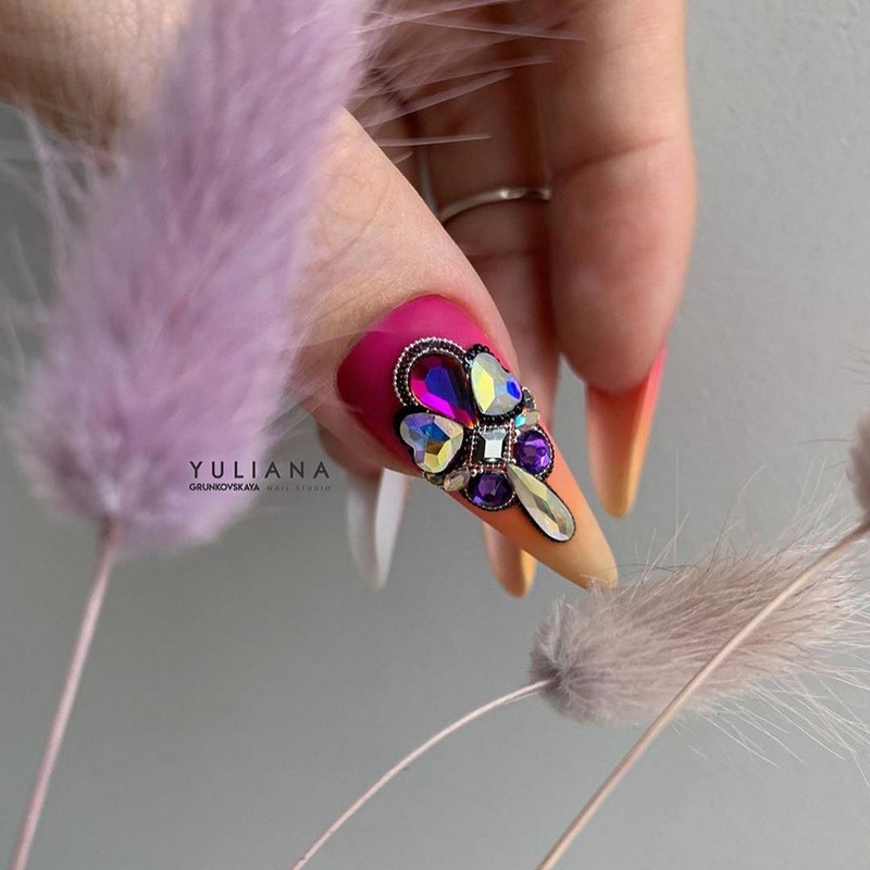 Красивый маникюр омбре 2026: фото, идеи, новинки, тренды