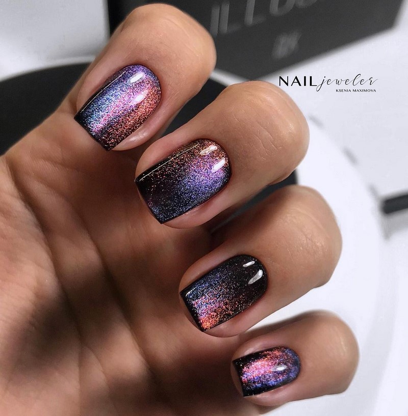 Трендовый маникюр «кошачий глаз» 2026: идеи дизайна ногтей