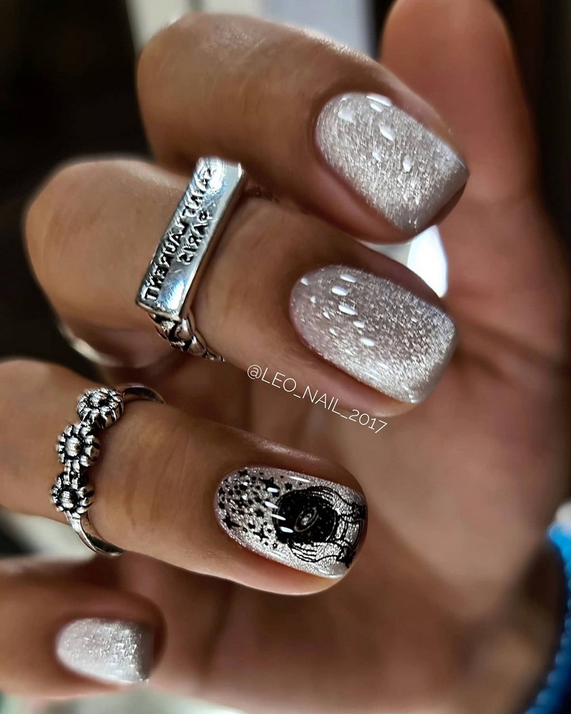 Трендовый маникюр «кошачий глаз» 2026: идеи дизайна ногтей