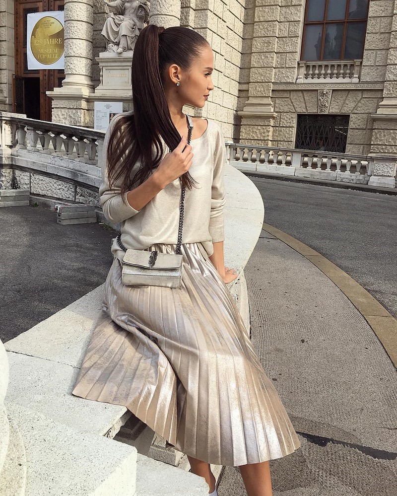 Топовые модели юбки плиссе 2026. Как создать стильные образы с юбкой плиссе?