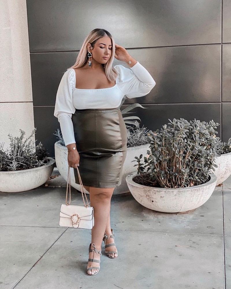 Новинки юбок для полных 2026 – главные тренды