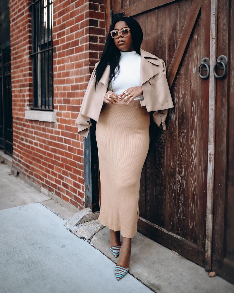 Новинки юбок для полных 2026 – главные тренды