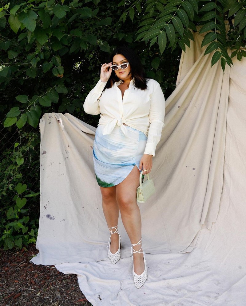 Новинки юбок для полных 2026 – главные тренды