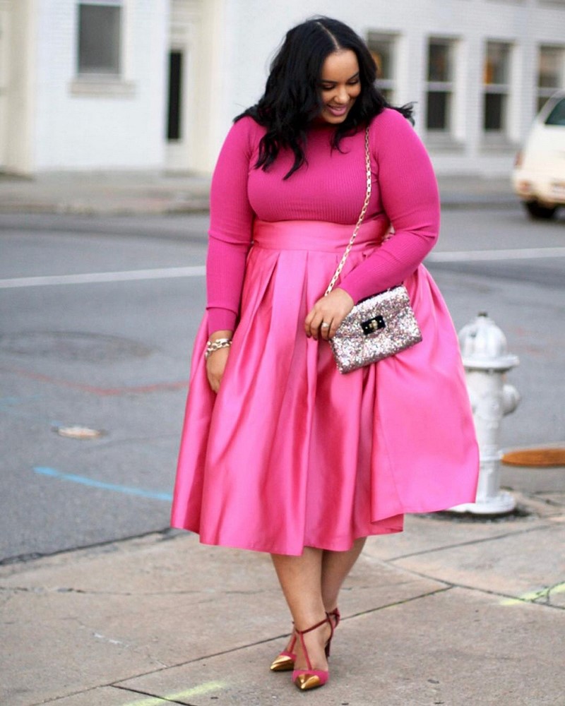 Новинки юбок для полных 2026 – главные тренды