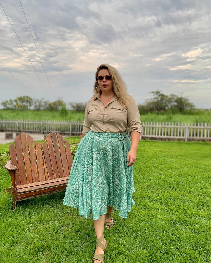 Новинки юбок для полных 2026 – главные тренды