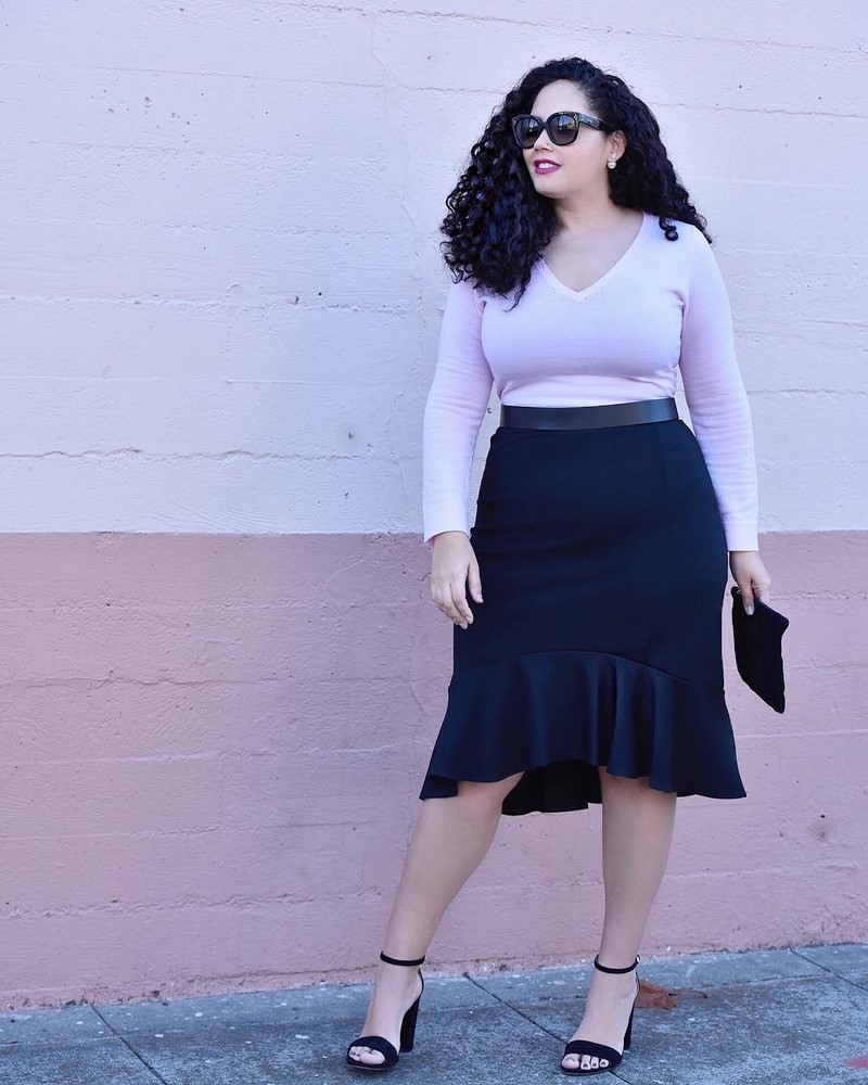 Новинки юбок для полных 2026 – главные тренды