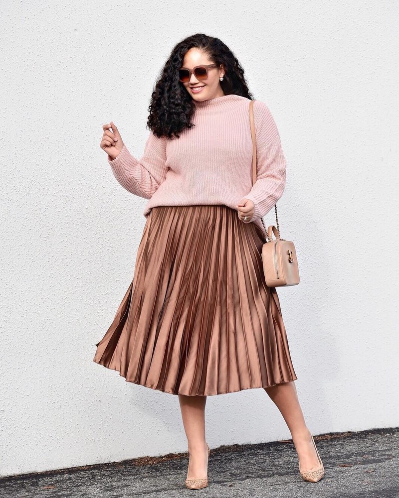 Новинки юбок для полных 2026 – главные тренды