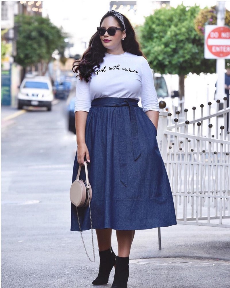 Новинки юбок для полных 2026 – главные тренды