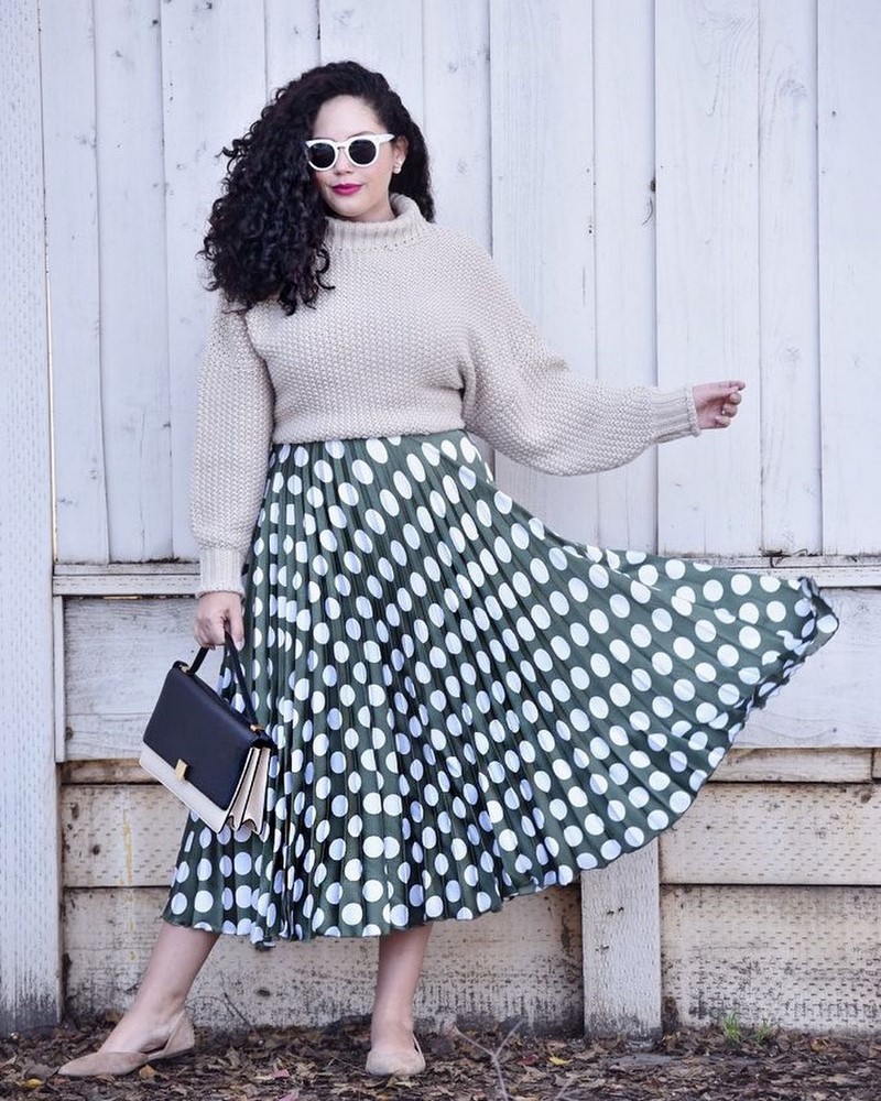 Новинки юбок для полных 2026 – главные тренды