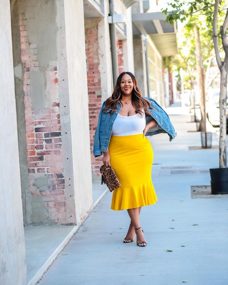 Новинки юбок для полных 2026 – главные тренды