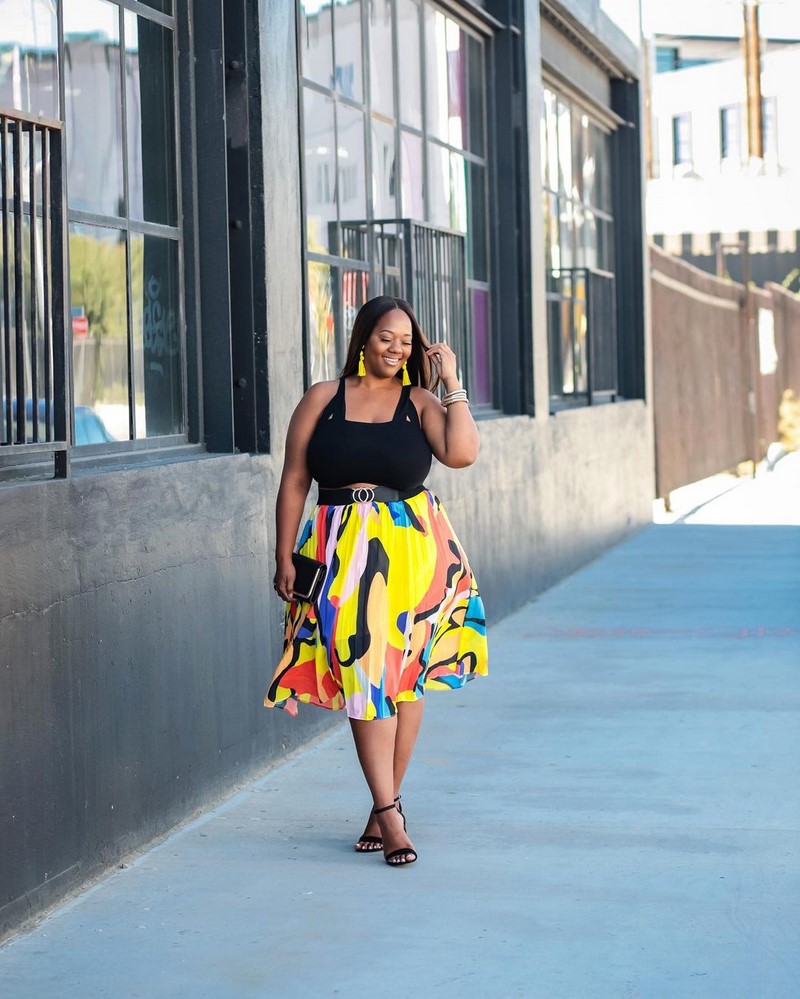 Новинки юбок для полных 2026 – главные тренды