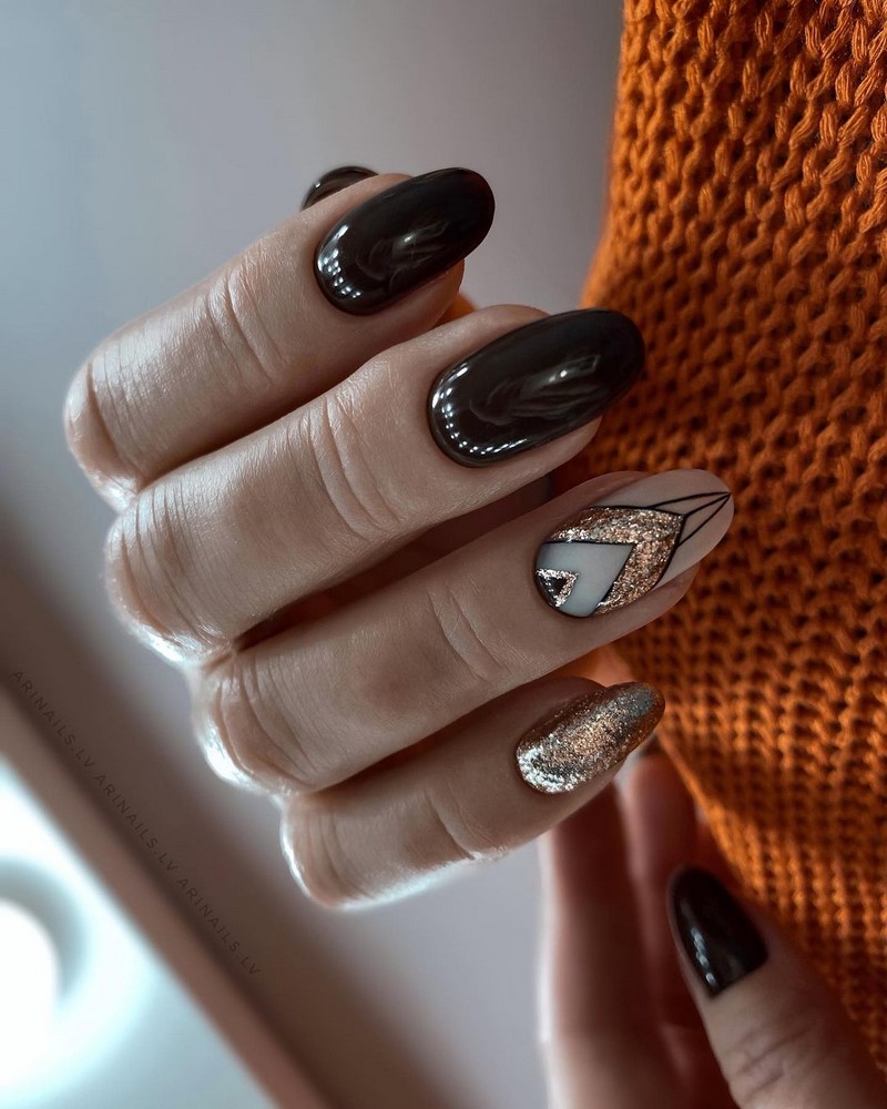 Модный маникюр осень-зима 2026-2027: фото-примеры