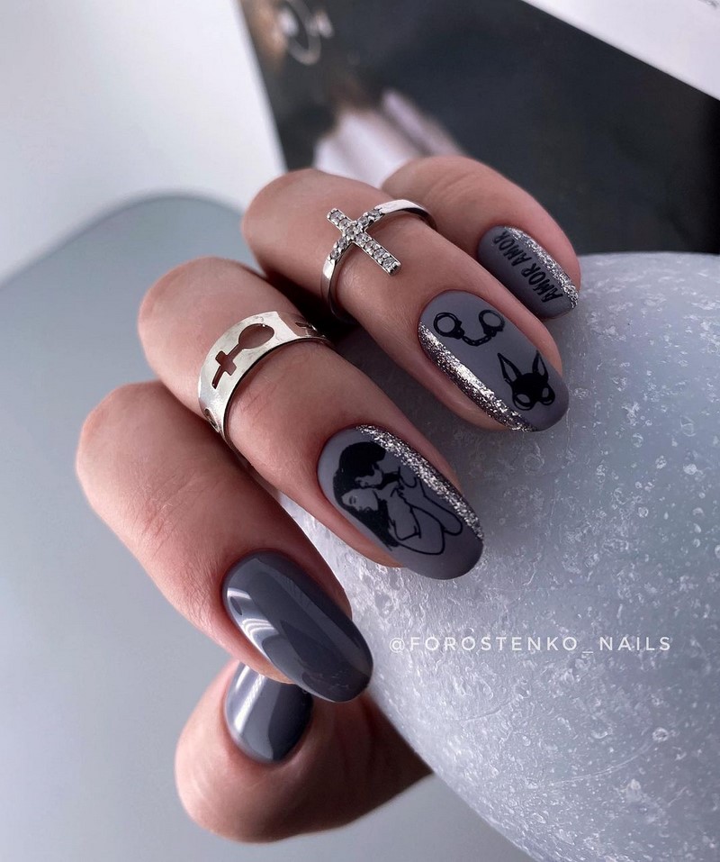 Модный маникюр осень-зима 2026-2027: фото-примеры