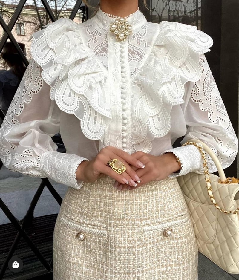 Модные блузки 2026: фото, новинки, тенденции