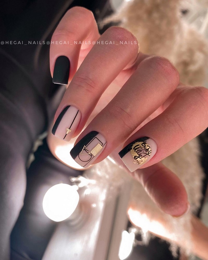 Актуальный черный маникюр 2026 – 10 тенденций в новом сезоне