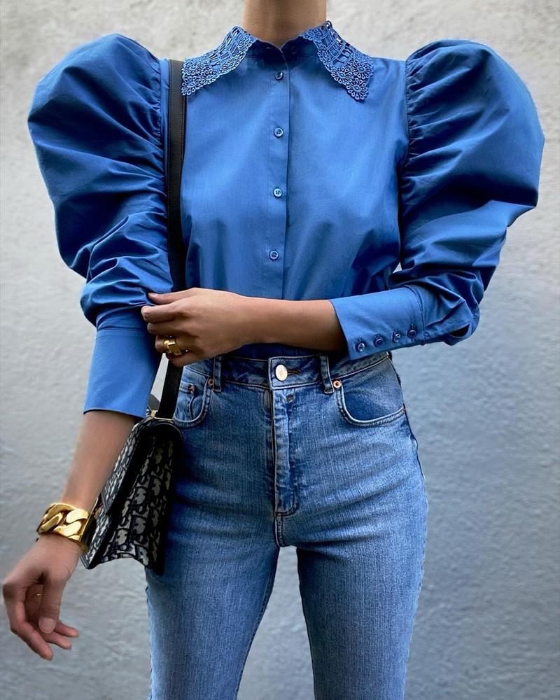 Модные блузки 2026: фото, новинки, тенденции