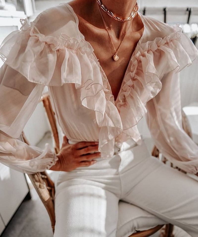 Модные блузки 2026: фото, новинки, тенденции