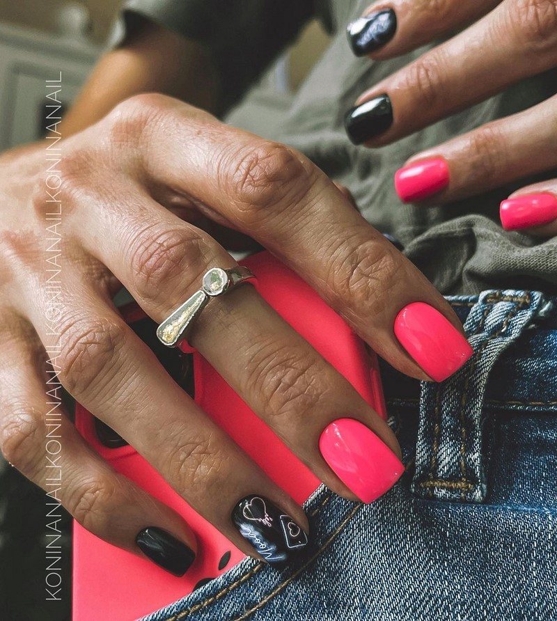 Актуальный черный маникюр 2026 – 10 тенденций в новом сезоне