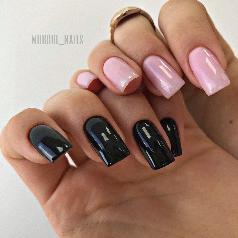 Актуальный черный маникюр 2026 – 10 тенденций в новом сезоне