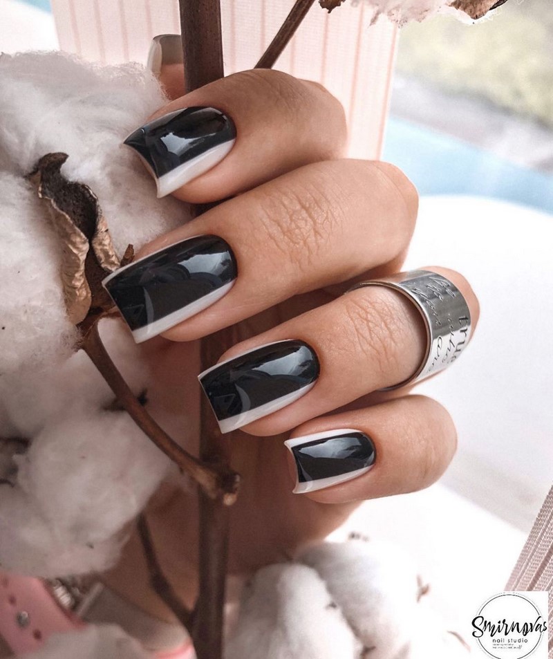 Актуальный черный маникюр 2026 – 10 тенденций в новом сезоне