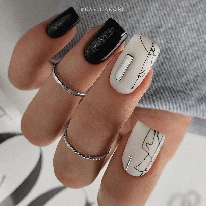 Безупречный «квадрат»: новинки маникюра 2026 с фото