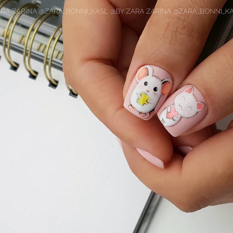 Модные рисунки на ногтях 2026: фото, новинки, идеи