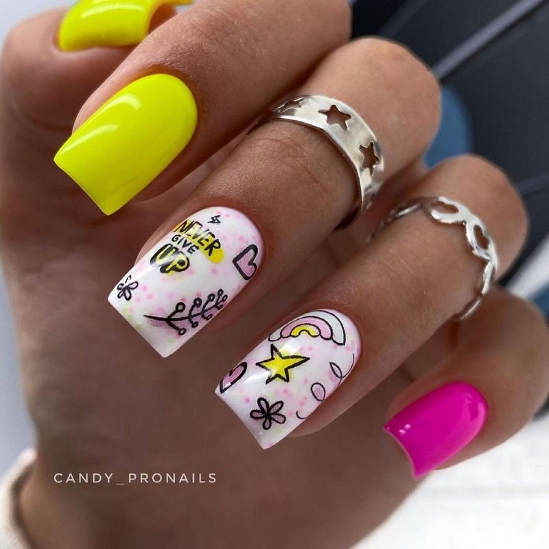 Модные рисунки на ногтях 2026: фото, новинки, идеи