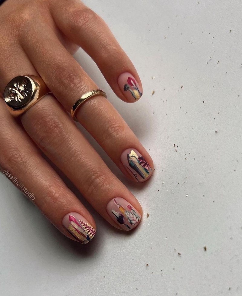 Модные рисунки на ногтях 2026: фото, новинки, идеи