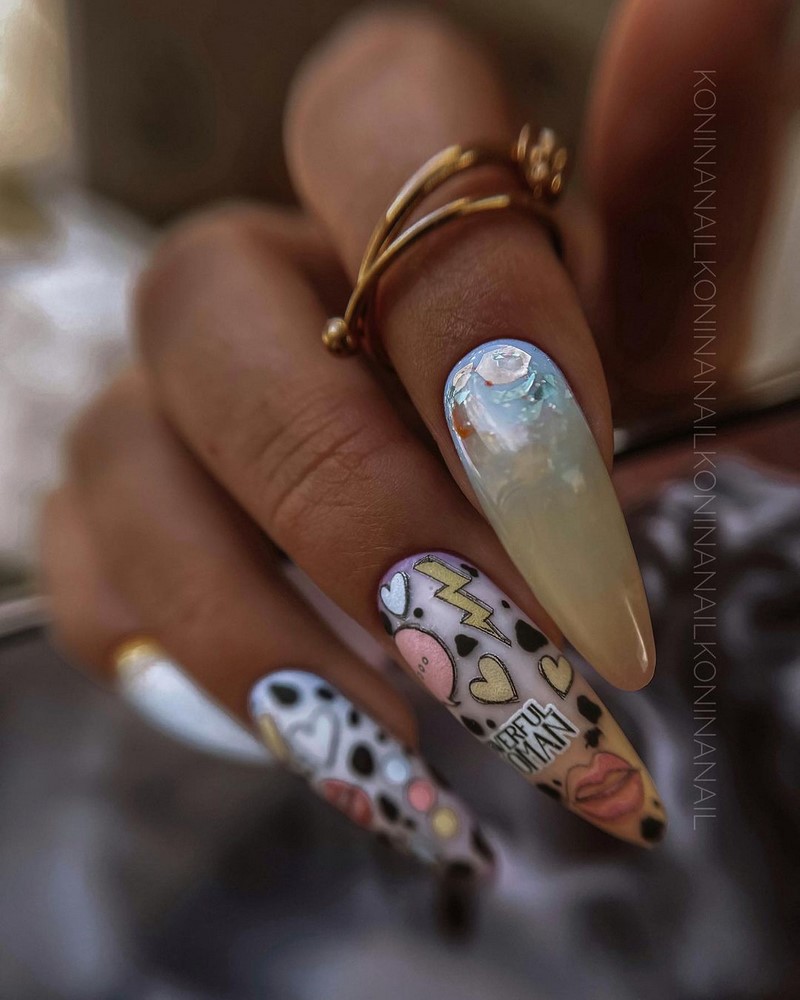 Модные рисунки на ногтях 2026: фото, новинки, идеи