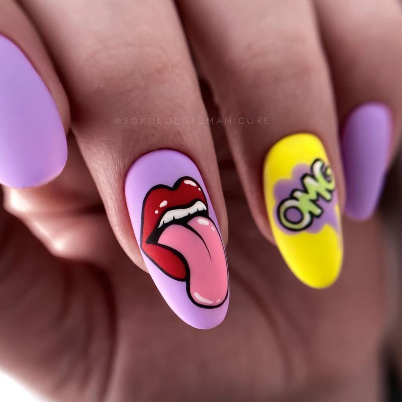 Модные рисунки на ногтях 2026: фото, новинки, идеи