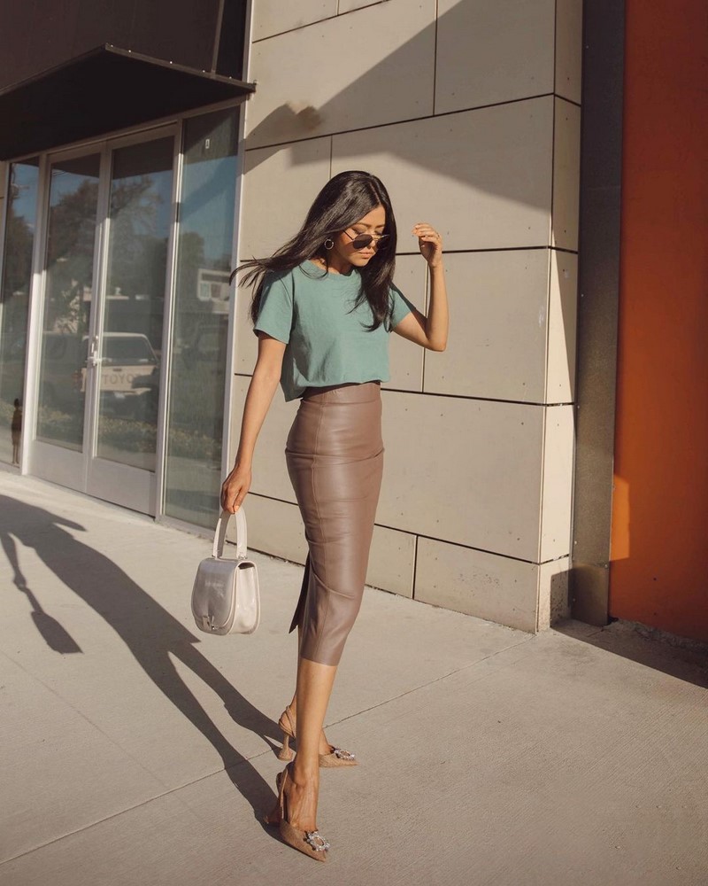 Идеальная юбка-карандаш 2026 в образах на любой случай