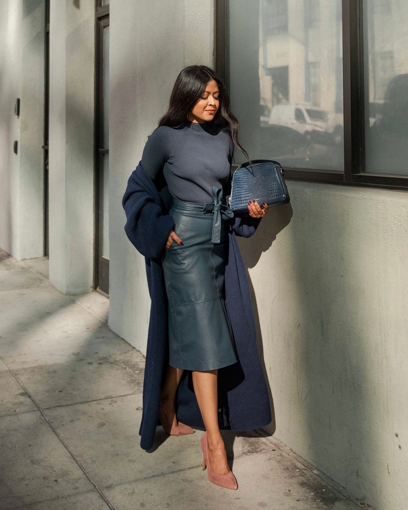 Идеальная юбка-карандаш 2026 в образах на любой случай