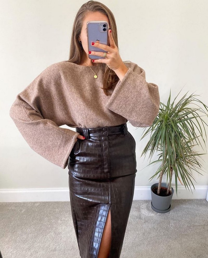 Идеальная юбка-карандаш 2026 в образах на любой случай