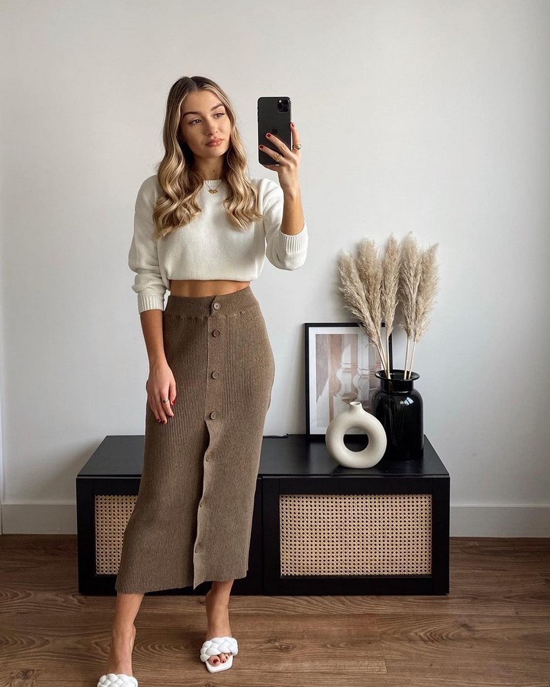 Идеальная юбка-карандаш 2026 в образах на любой случай