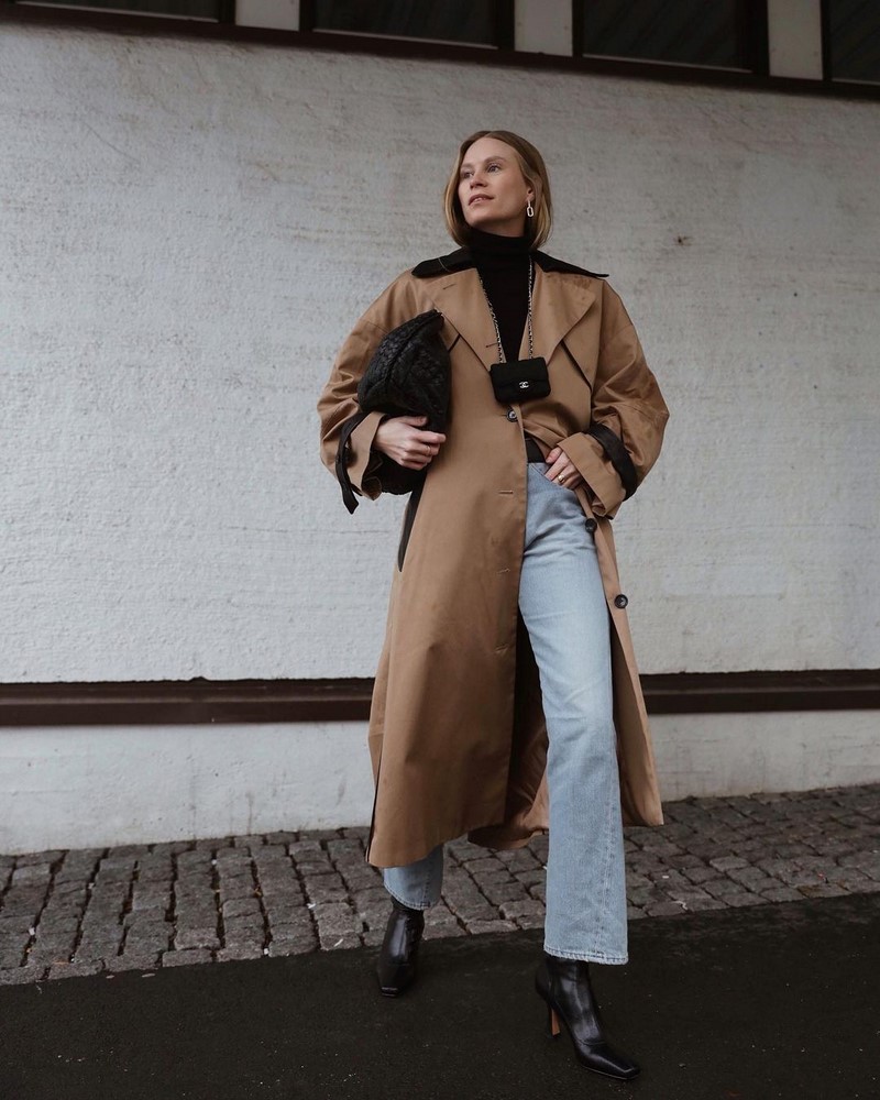 Стильные плащи и тренчи 2026: модные модели на фото
