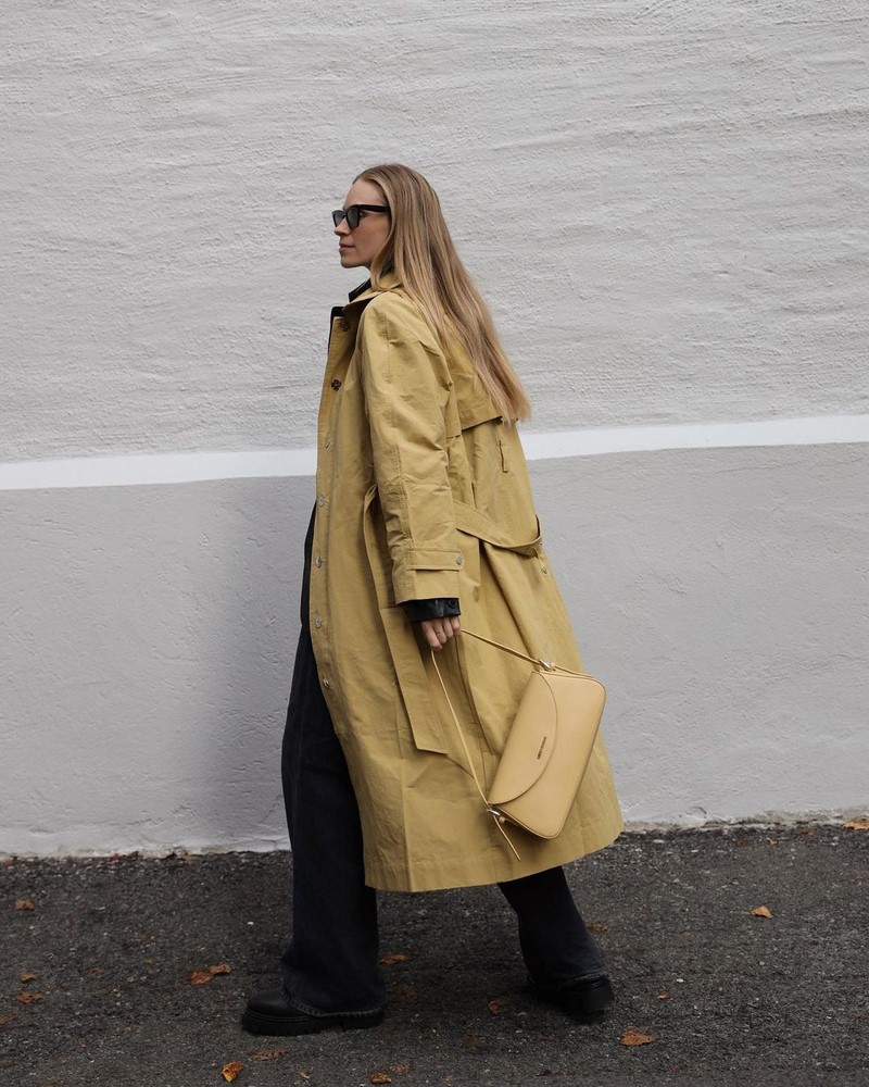 Стильные плащи и тренчи 2026: модные модели на фото