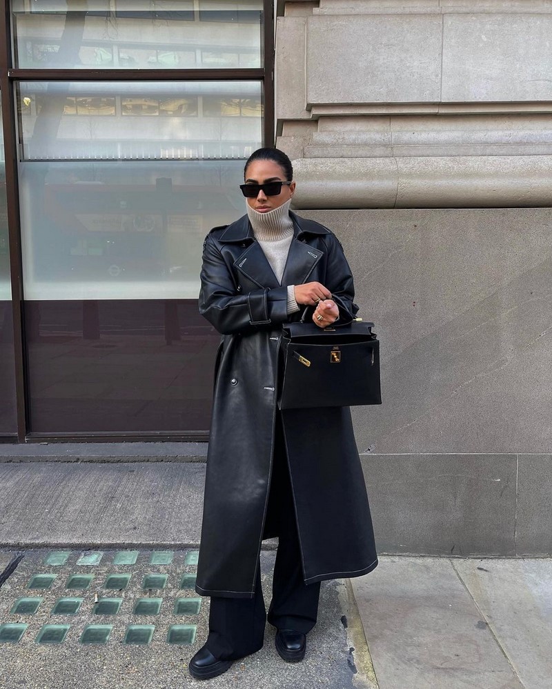 Стильные плащи и тренчи 2026: модные модели на фото