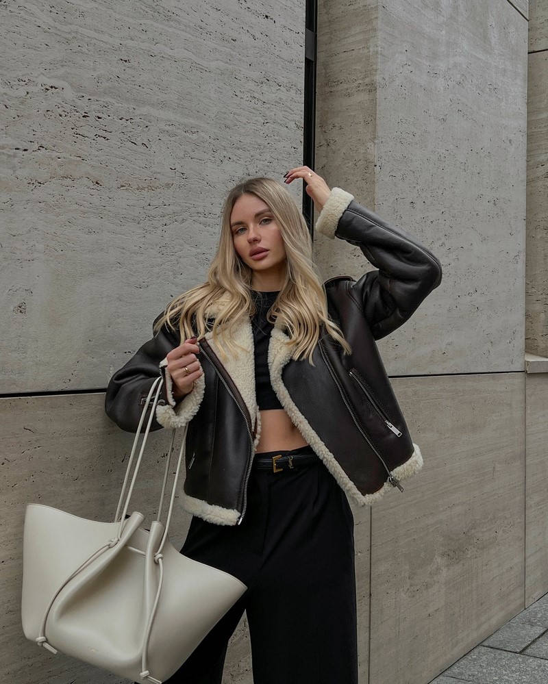 Самые модные дубленки 2026 – новинки сезона на фото