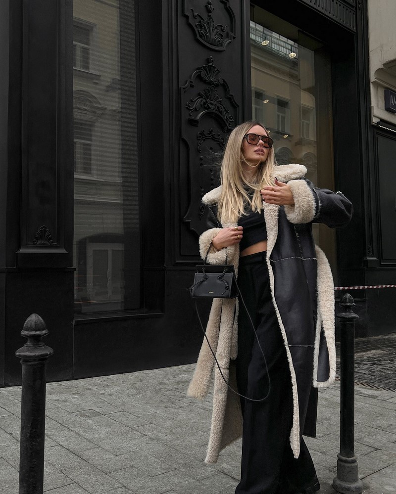 Самые модные дубленки 2026 – новинки сезона на фото