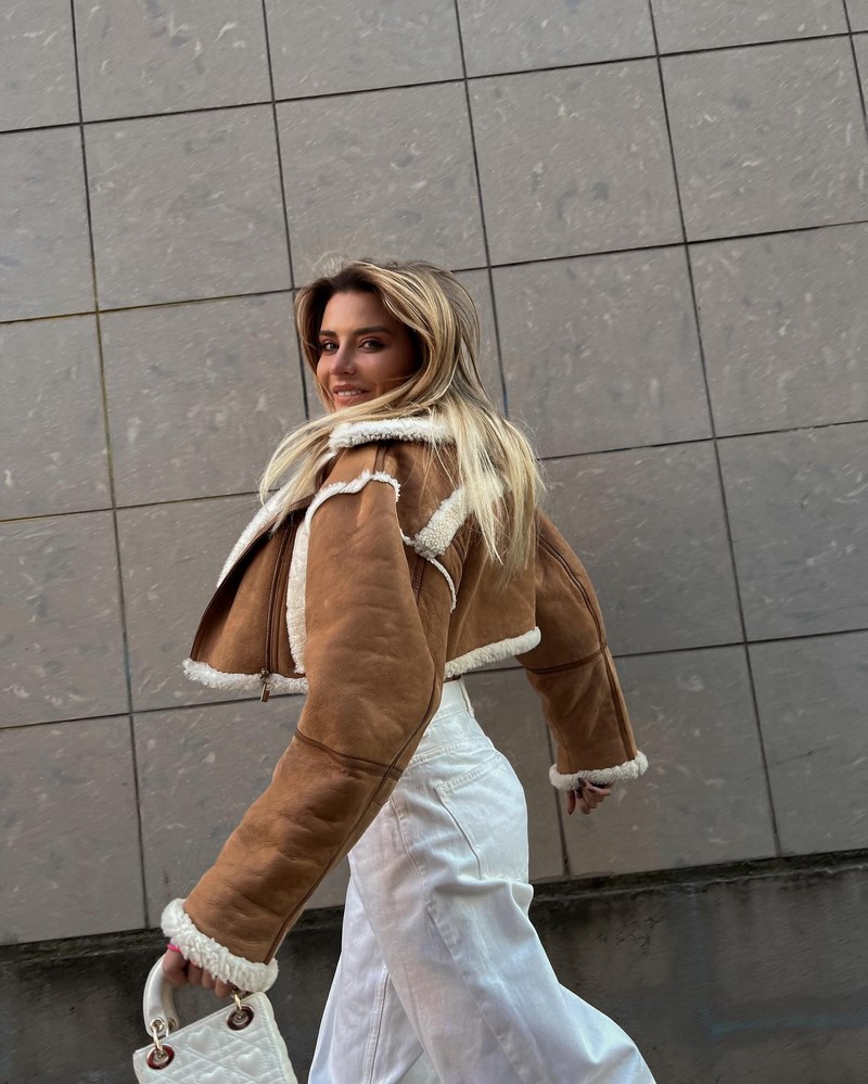 Самые модные дубленки 2026 – новинки сезона на фото