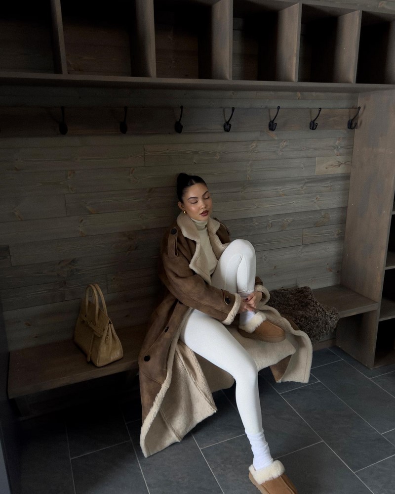 Самые модные дубленки 2026 – новинки сезона на фото