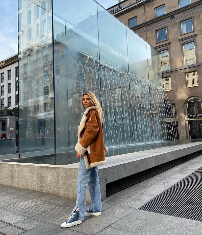 Самые модные дубленки 2026 – новинки сезона на фото